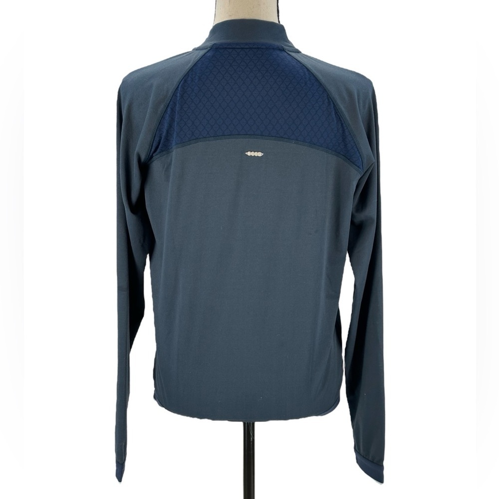 Bench Long Sleeve Zip Front Active Bomber Jacket - Blue - size Small - Picture 3 of 9